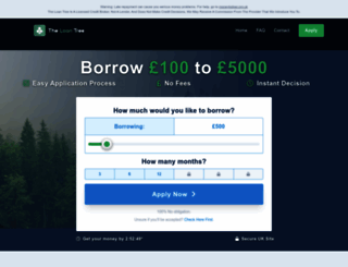 theloantree.co.uk screenshot