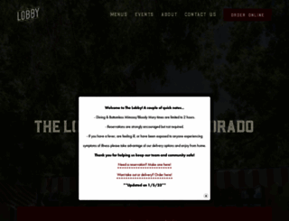thelobbydenver.com screenshot