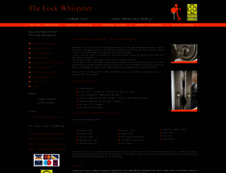 thelockwhisperer.co.uk screenshot