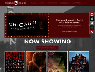 thelogantheatre.com screenshot