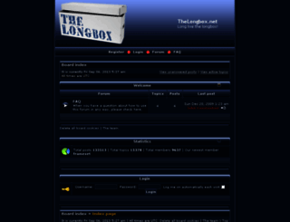 thelongbox.net screenshot