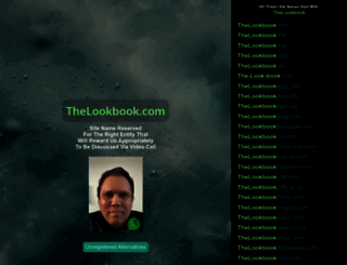 thelookbook.com screenshot