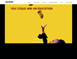 thelotteryfilm.com screenshot