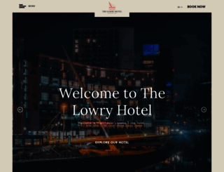 thelowryhotel.com screenshot