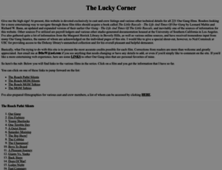 theluckycorner.com screenshot