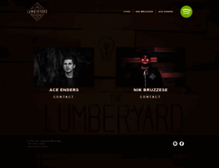 thelumberyardrecording.com screenshot
