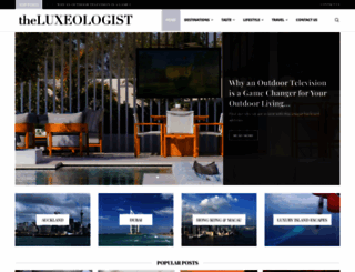 theluxeologist.com screenshot