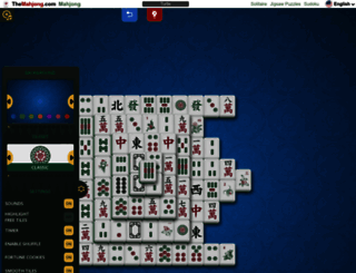 themahjong.com screenshot