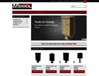 themailboxcompany.com screenshot