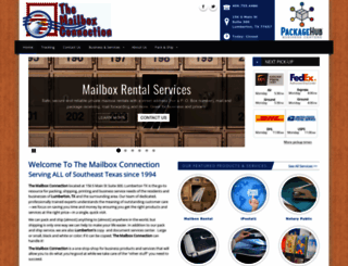 themailboxconnection.com screenshot