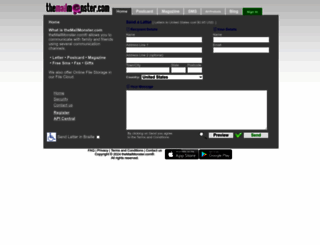 themailmonster.com screenshot