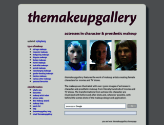 themakeupgallery.info screenshot