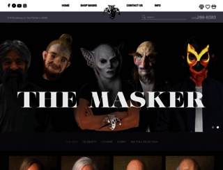 themasker.com screenshot