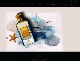 themastersperfumes.com screenshot