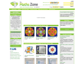 themathszone.co.uk screenshot