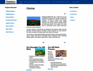 thematicsinfotech.com screenshot