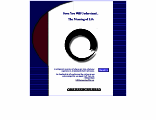 themeaningoflife.org screenshot