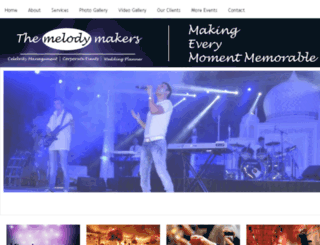 themelodymakers.in screenshot