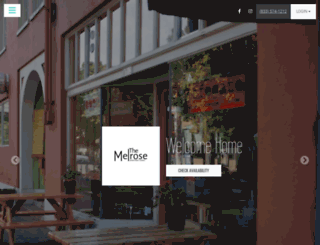 themelroseapts.com screenshot