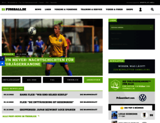 themen.fussball.de screenshot