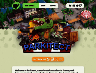 themeparkitect.com screenshot