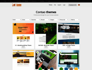 themes.contao.org screenshot