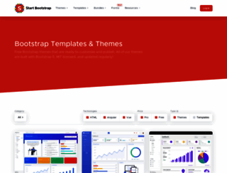 themes.startbootstrap.com screenshot