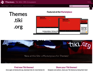 themes.tiki.org screenshot