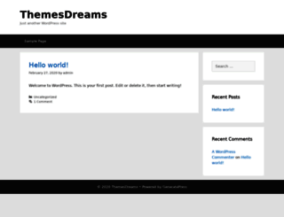 themesdreams.com screenshot