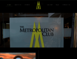 themetropolitanclub.net screenshot