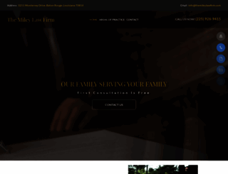 themileylawfirm.com screenshot