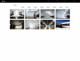 themilkgallery.com screenshot