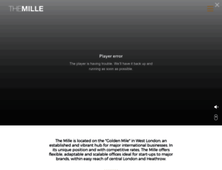 themille.co.uk screenshot