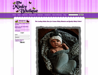 theminkyboutique.com screenshot