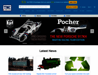 themodelcentre.com screenshot