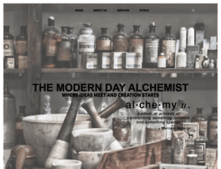 themoderndayalchemist.com screenshot