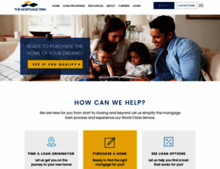 themortgagefirm.com screenshot