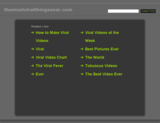 themostviralthingsever.com screenshot