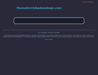 themotorclubadvantage.com screenshot