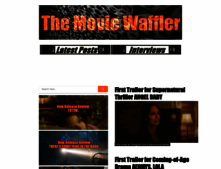themoviewaffler.com screenshot