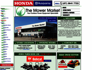 themowermarket.com.au screenshot