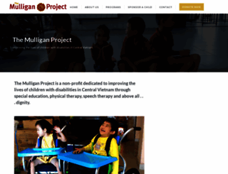 themulliganproject.org screenshot