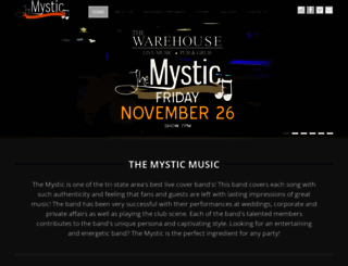 themysticmusic.com screenshot