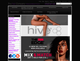 thenailcompany.co.uk screenshot