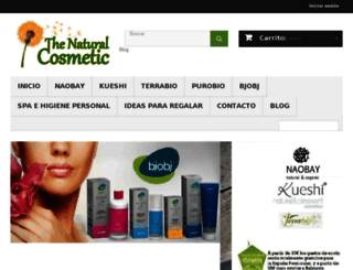 thenaturalcosmetic.com screenshot