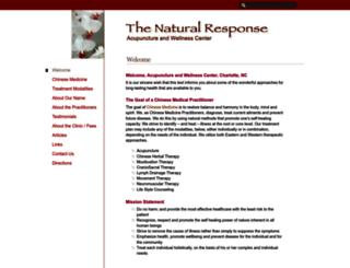 thenaturalresponse.com screenshot