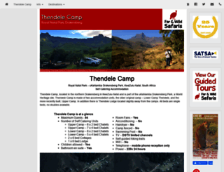 thendele.co.za screenshot
