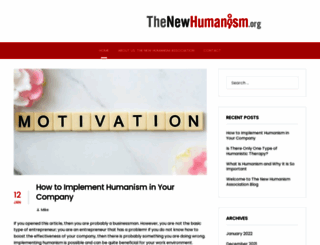 thenewhumanism.org screenshot