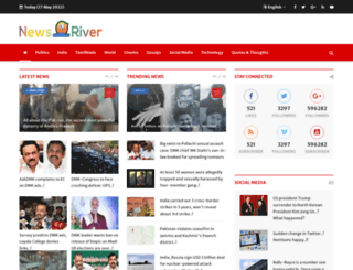 thenewsriver.com screenshot