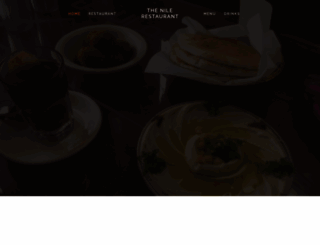 thenilerestaurant.net screenshot